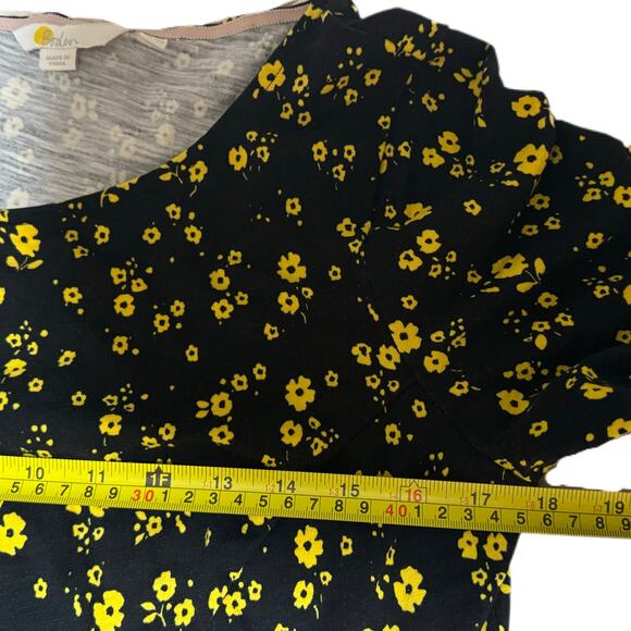 Boden Penny Floral Print Jersey Dress Pockets Quarter Sleeve Fairy Grunge Sz 10 - Picture 5 of 8